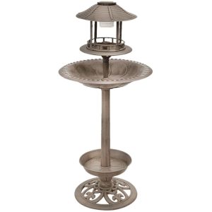 LED Solar Vogeltränke 105 cm