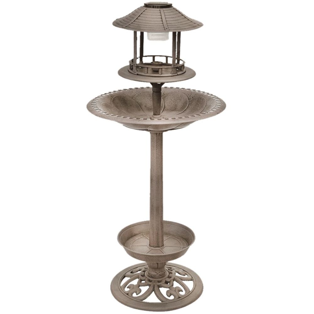 LED Solar Vogeltränke 105 cm