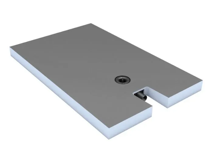 wedi Fundo Integro Duschelement komplett DN 50 Ablauf dezentral