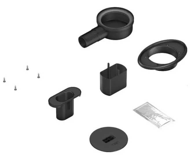 wedi Fundo Rinnnenablauf Mini Max waagrecht DN 40 extraflach