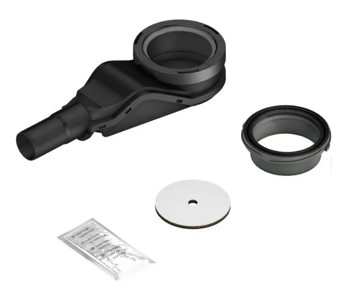 wedi Fundo Wave Ablauf MiniMax waagrecht DN 40 extraflach