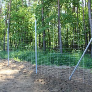 Wildzaun / Knotengeflecht / Wildgatter / Forstzaun