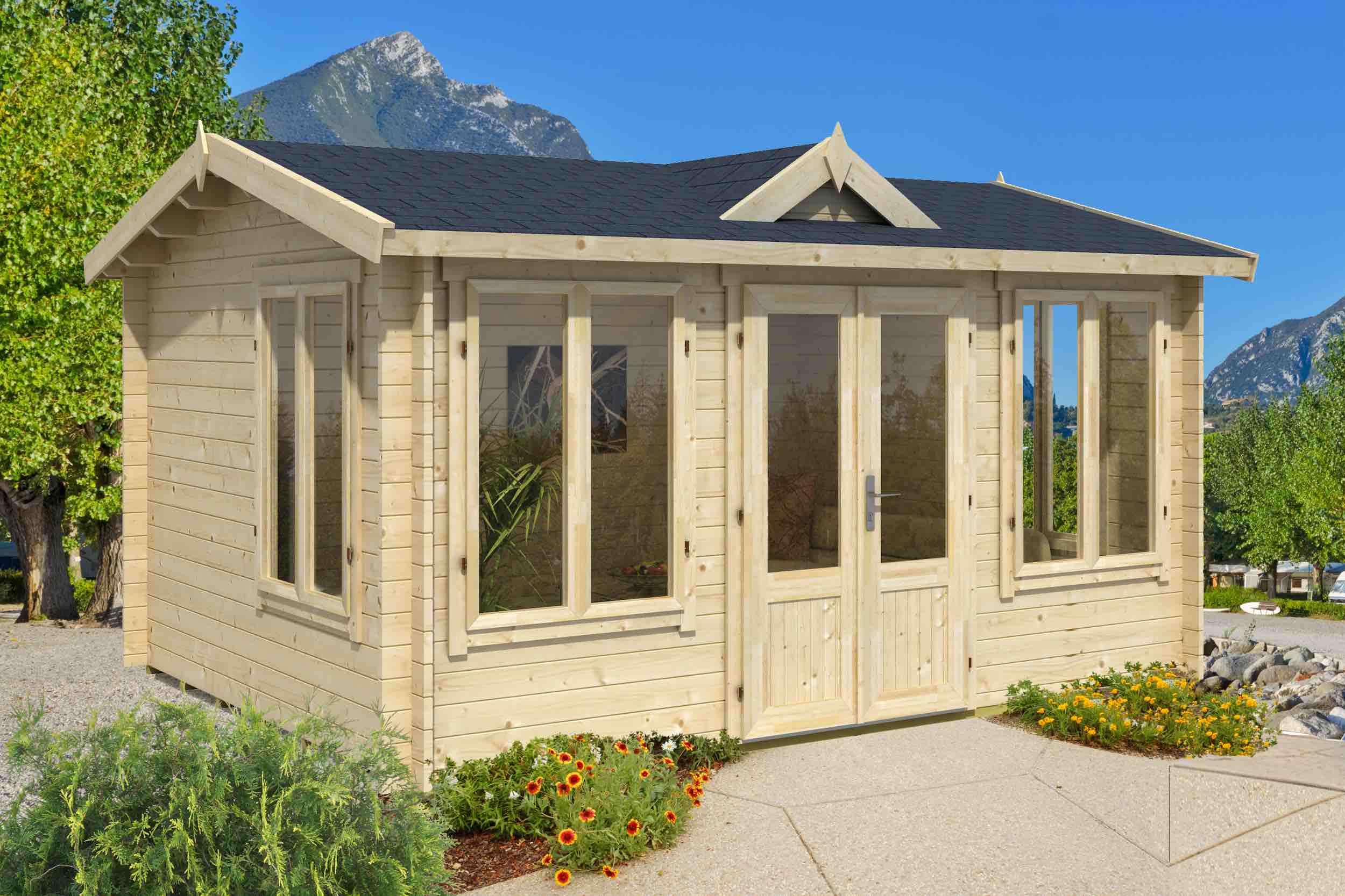 Gartenhaus Windsor 44 ISO