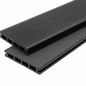 WPC Terrassendielen Basic Dunkelgrau 20×120 mm